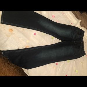 2 Pair of boot cut jeans